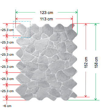 Scheda tecnica pannello pierta ricostruita Pietra Calizia